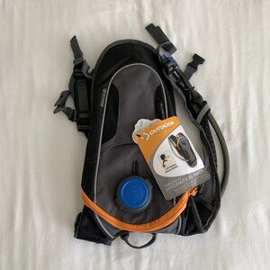 Outdoor Products Kilometer 8.0 Hydration Backpack Black Grey Hiking Cycling